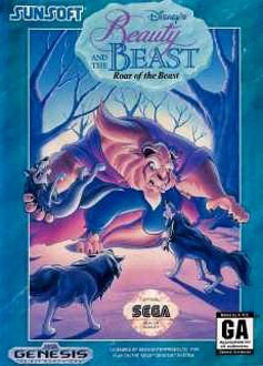 Carátula del juego Disney's Beauty and the Beast - Roar of the Beast (Genesis)