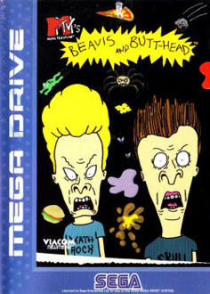 Carátula del juego MTV's Beavis and Butt-head (Genesis)