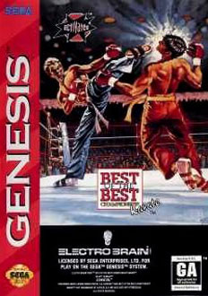 Carátula del juego Best of the Best Championship Karate (Genesis)