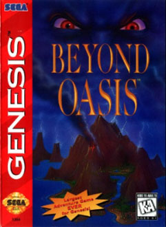 Carátula del juego Beyond Oasis (Genesis)