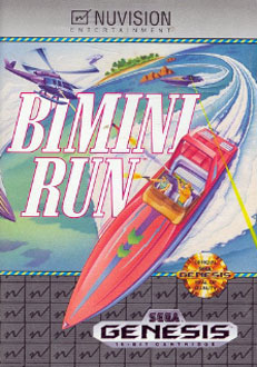 Carátula del juego Bimini Run (Genesis)
