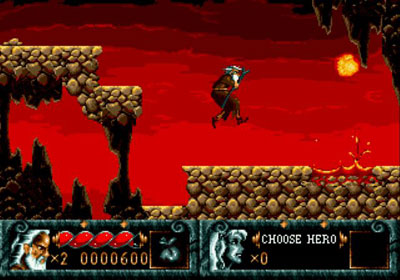 Pantallazo del juego online Blades of Vengeance (Genesis)