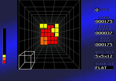 Pantallazo del juego online Block Out (Genesis)