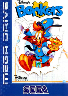 Carátula del juego Disney's Bonkers (Genesis)