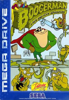 Carátula del juego Boogerman - A Pick and Flick Adventure (Genesis)