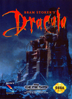 Carátula del juego Bram Stoker's Dracula (Genesis)