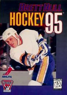 Carátula del juego Brett Hull Hockey 95 (Genesis)