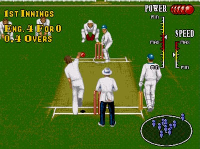 Pantallazo del juego online Brian Lara Cricket (Genesis)