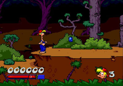 Pantallazo del juego online Bubba N' Stix (Genesis)