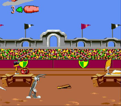 Pantallazo del juego online Bugs Bunny in Double Trouble (Genesis)