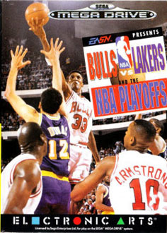 Carátula del juego Bulls vs Lakers and the NBA Playoffs (Genesis)