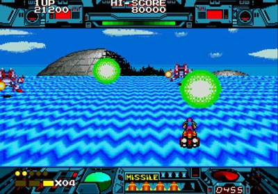 Pantallazo del juego online Burning Force (Genesis)