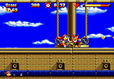 Pantallazo del juego online Capt'n Havoc (Genesis)