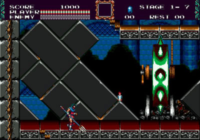 Pantallazo del juego online Castlevania - Bloodlines (Genesis)