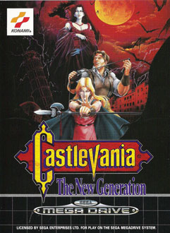Carátula del juego Castlevania - The New Generation (Genesis)