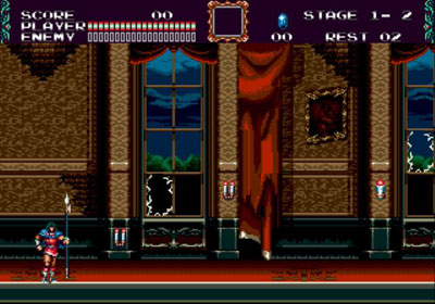 Pantallazo del juego online Castlevania - The New Generation (Genesis)