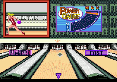 Pantallazo del juego online Championship Bowling (Genesis)