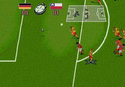 Pantallazo del juego online Champions World Class Soccer (Genesis)