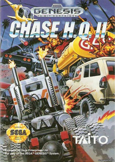 Carátula del juego Chase HQ II (Genesis)