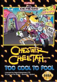 Carátula del juego Chester Cheetah - Too Cool to Fool (Genesis)