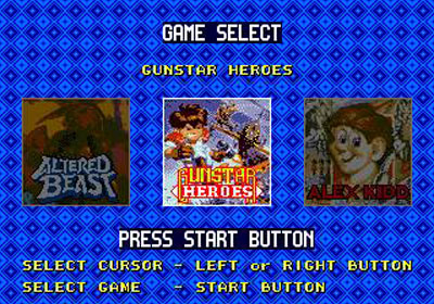 Pantallazo del juego online Classic Collection (Genesis)