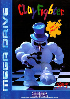 Carátula del juego Clay Fighter (Genesis)