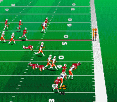 Pantallazo del juego online College Football USA 96 (Genesis)