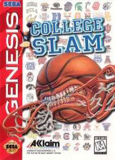 Carátula del juego College Slam (Genesis)