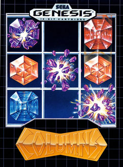 Carátula del juego Columns (Genesis)