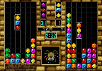 Pantallazo del juego online Columns III - Revenge of Columns (Genesis)