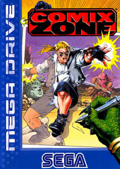 Carátula del juego Comix Zone (Genesis)