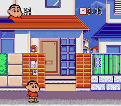 Pantallazo del juego online Crayon Shin-Chan Arashi o Yobu Enji (Genesis)