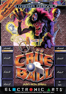 Juego online Crue Ball Heavy Metal Pinball (Genesis)