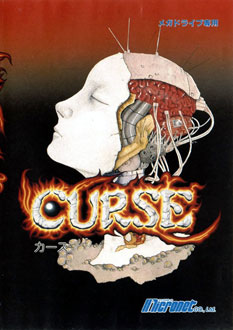 Carátula del juego Curse (Genesis)