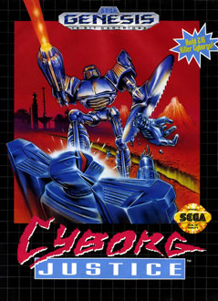 Carátula del juego Cyborg Justice (Genesis)