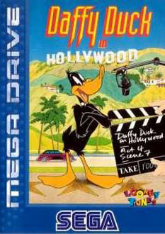 Carátula del juego Daffy Duck in Hollywood (GENESIS)