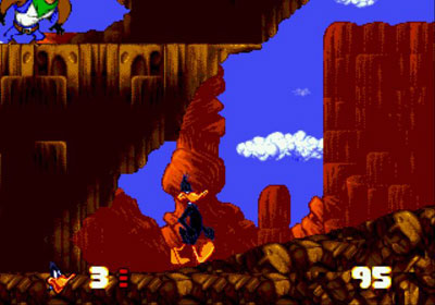 Pantallazo del juego online Daffy Duck in Hollywood (GENESIS)