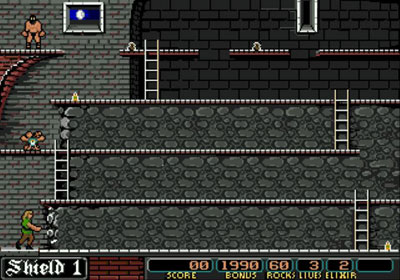 Pantallazo del juego online Dark Castle (Genesis)