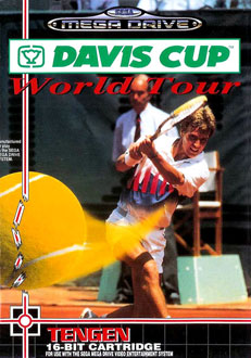 Carátula del juego Davis Cup Tennis (Genesis)