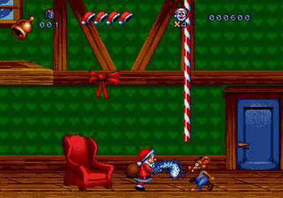 Pantallazo del juego online Daze Before Christmas (Genesis)