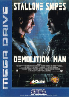 Carátula del juego Demolition Man (Genesis)