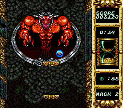 Pantallazo del juego online Devilish (Genesis)