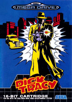 Carátula del juego Dick Tracy (Genesis)