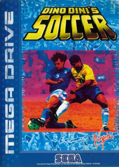 Carátula del juego Dino Dini's Soccer (Genesis)