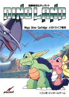 Carátula del juego Dino Land (Genesis)