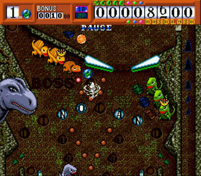Pantallazo del juego online Dino Land (Genesis)
