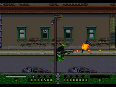 Pantallazo del juego online Dinosaurs for Hire (Genesis)