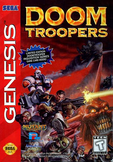 Carátula del juego Doom Troopers (Genesis)