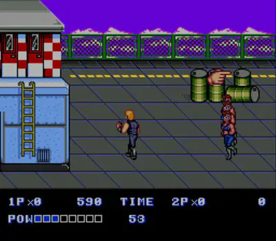 Imagen de la descarga de Double Dragon II