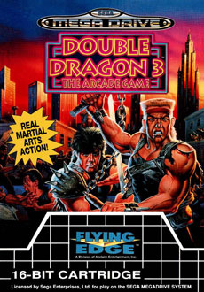 Carátula del juego Double Dragon 3 - The Arcade Game (Genesis)